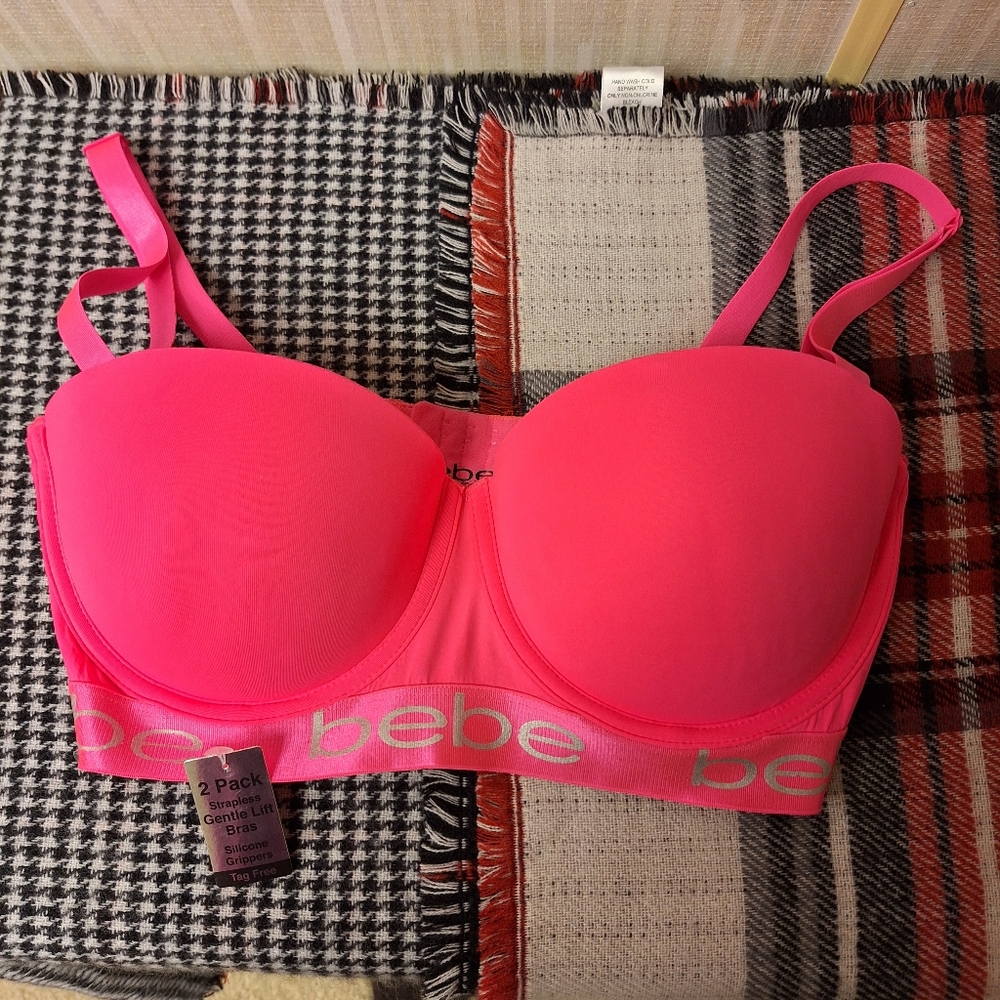 Bebe Neon Pink Bra - 34DD